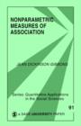 Nonparametric Measures of Association - Book