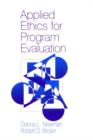 Applied Ethics for Program Evaluation - Book