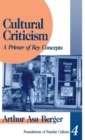 Cultural Criticism : A Primer of Key Concepts - Book