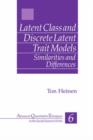 Latent Class and Discrete Latent Trait Models : Similarities and Differences - Book