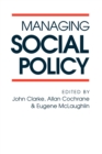 Managing Social Policy - Book