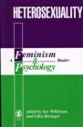Heterosexuality : A Feminism & Psychology Reader - Book