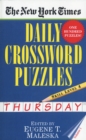 The New York Times Daily Crossword Puzzles: Thursday, Volume 1 : Skill Level 4 - Book