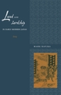 Land and Lordship in Early Modern Japan - Book