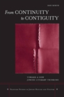 From Continuity to Contiguity : Toward a New Jewish Literary Thinking - eBook