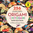 Origami Chiyogami Paper Pack Book : 256 Double-Sided Folding Sheets (Includes Instructions for 8 Models) - Book