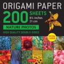 Origami Paper 200 sheets Nature Photos 8 1/4" (21 cm) : Double-Sided Origami Sheets Printed with 12 Photographs (Instructions for 6 Projects Included) - Book
