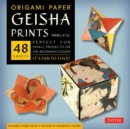 Origami Paper Geisha Prints 48 Sheets 6 3/4" (17 cm) : Large Tuttle Origami Paper: Origami Sheets Printed with 8 Different Designs (Instructions for 6 Projects Included) - Book
