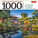 Tranquil Zen Garden in Kyoto Japan- 1000 Piece Jigsaw Puzzle : Ginkaku-ji, Temple of the Silver Pavilion (Finished Size 24 in X 18 in) - Book