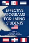 Effective Programs for Latino Students - Book