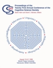 Proceedings of the Twenty-first Annual Conference of the Cognitive Science Society - Book