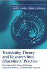Translating Theory and Research Into Educational Practice : Developments in Content Domains, Large Scale Reform, and Intellectual Capacity - Book