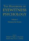 The Handbook of Eyewitness Psychology: Volume I : Memory for Events - Book