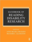 Handbook of Reading Disability Research - Book