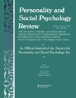 Theory Construction in Social Personality Psychology : Personal Experiences and Lessons Learned: A Special Issue of personality and Social Psychology Review - Book