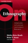 On Ethnography : Approaches to Language and Literacy Research - Book