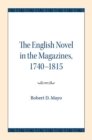 The English Novel in the Magazines, 1740-1815 - Book