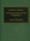 European Artists : Signatures and Monograms, 1800-1990, Including Selected Artists from Other Parts of the World - Book