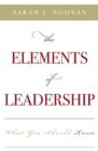 The Elements of Leadership : What You Should Know - Book