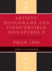 Artists' Monograms and Indiscernible Signatures II : An International Directory - Book