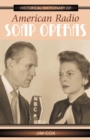 Historical Dictionary of American Radio Soap Operas - eBook