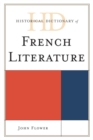 Historical Dictionary of French Literature - eBook