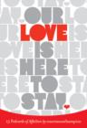 Our Love Is Here to Stay Postcard - Book