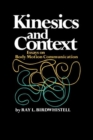 Kinesics and Context : Essays on Body Motion Communication - eBook
