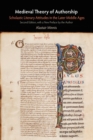 Medieval Theory of Authorship : Scholastic Literary Attitudes in the Later Middle Ages - eBook