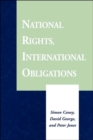 National Rights, International Obligations - Book
