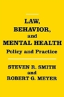 Law, Behavior, and Mental Health : Policy and Practice - Book