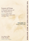 Leaves of Grass, A Textual Variorum of the Printed Poems: Volume III: Poems : 1870-1891 - Book