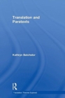 Translation and Paratexts - Book