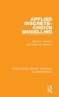 Applied Discrete-Choice Modelling - Book