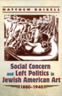 Social Concern and Left Politics in Jewish American Art 1880-1940 - Book
