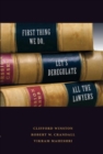 First Thing We Do, Let's Deregulate All the Lawyers - eBook