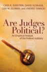 Are Judges Political? : An Empirical Analysis of the Federal Judiciary - Book