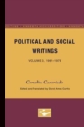 Political and Social Writings : Volume 3, 1961-1979 - Book