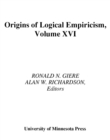 Origins Of Logical Empiricism - Book