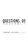 Questions Of Modernity - Book
