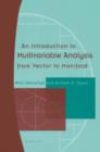An Introduction to Multivariable Analysis : From Vector to Manifold - Book