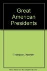 Great American Presidents : v. 1 - Book