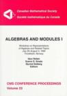 Algebras and Modules, Volume 1 : Workshop on Representations of Algebras and Related Topics, July 29-August 3, 1996, Trondheim, Norway - Book