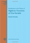 Introduction to the Theory of Algebraic Functions of One Variable - Book