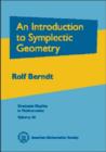 An Introduction to Symplectic Geometry - Book
