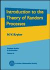 Introduction to the Theory of Random Processes - Book