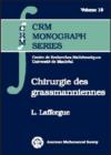 Chirurgie Des Grassmanniennes - Book