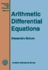 Arithmetic Differential Equations - Book