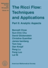 The Ricci Flow: Techniques and Applications : Part II: Analytical Aspects - Book