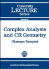 Complex Analysis and CR Geometry - Book